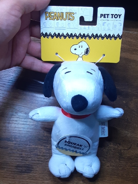 Other - Peanuts Snoopy Plush Dog Toy - White with Black Ears